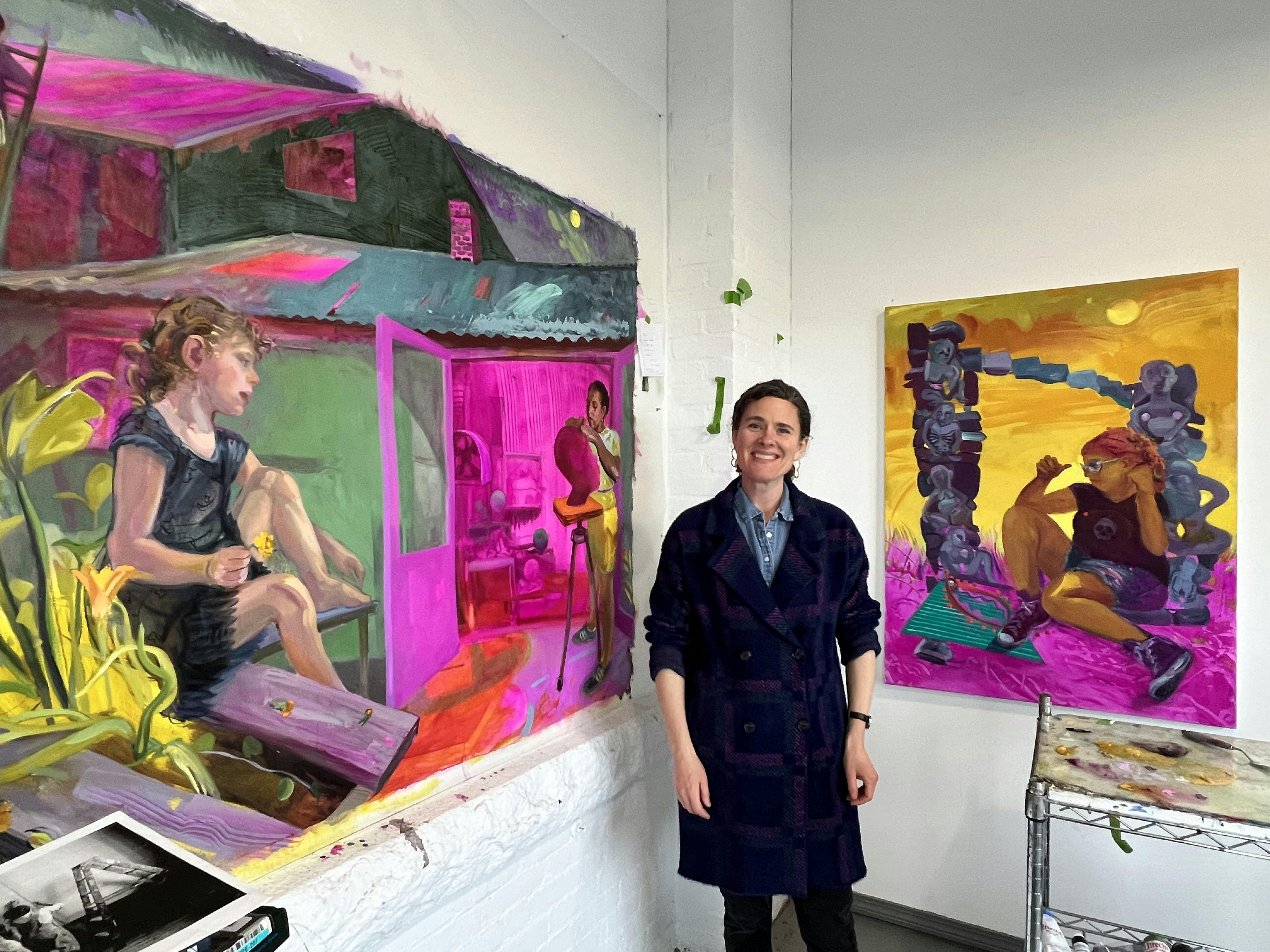 Studio Visit With Painter Suzanne Schireson - Inside Art With Michael Rose