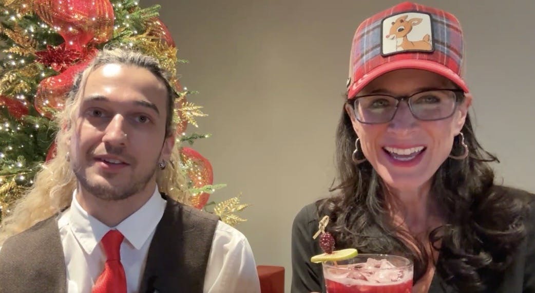 VIDEO: Festive Cocktails Celebrate the Season at Track 15 in Providence